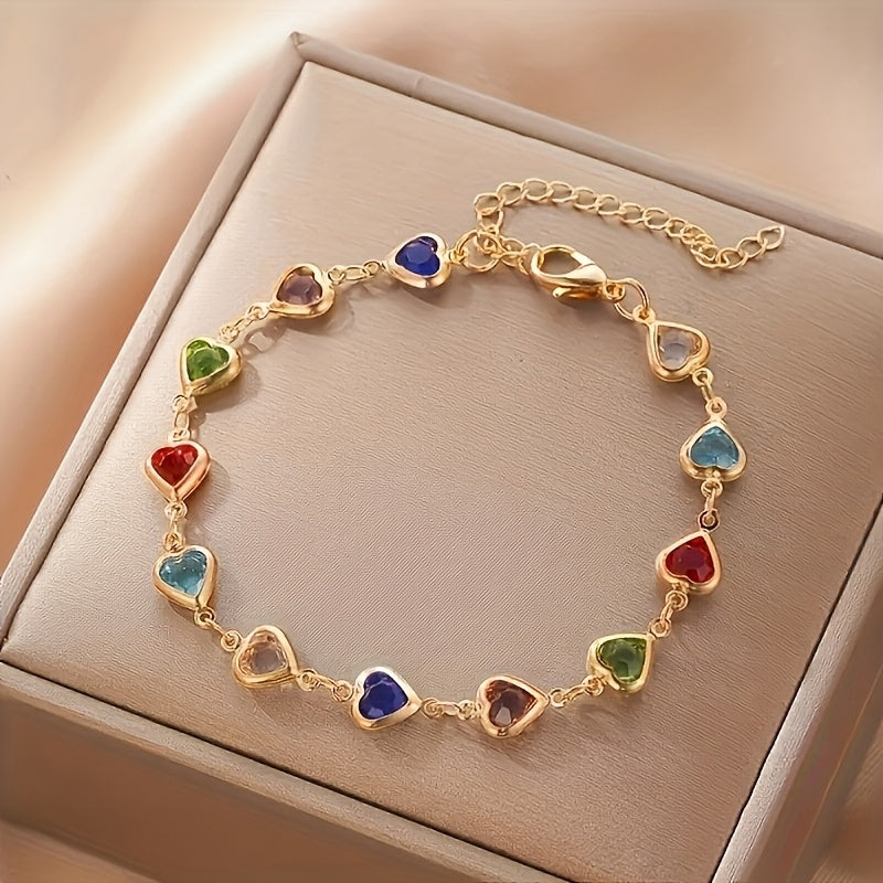 Bracciale a forma di cuore personalizzato