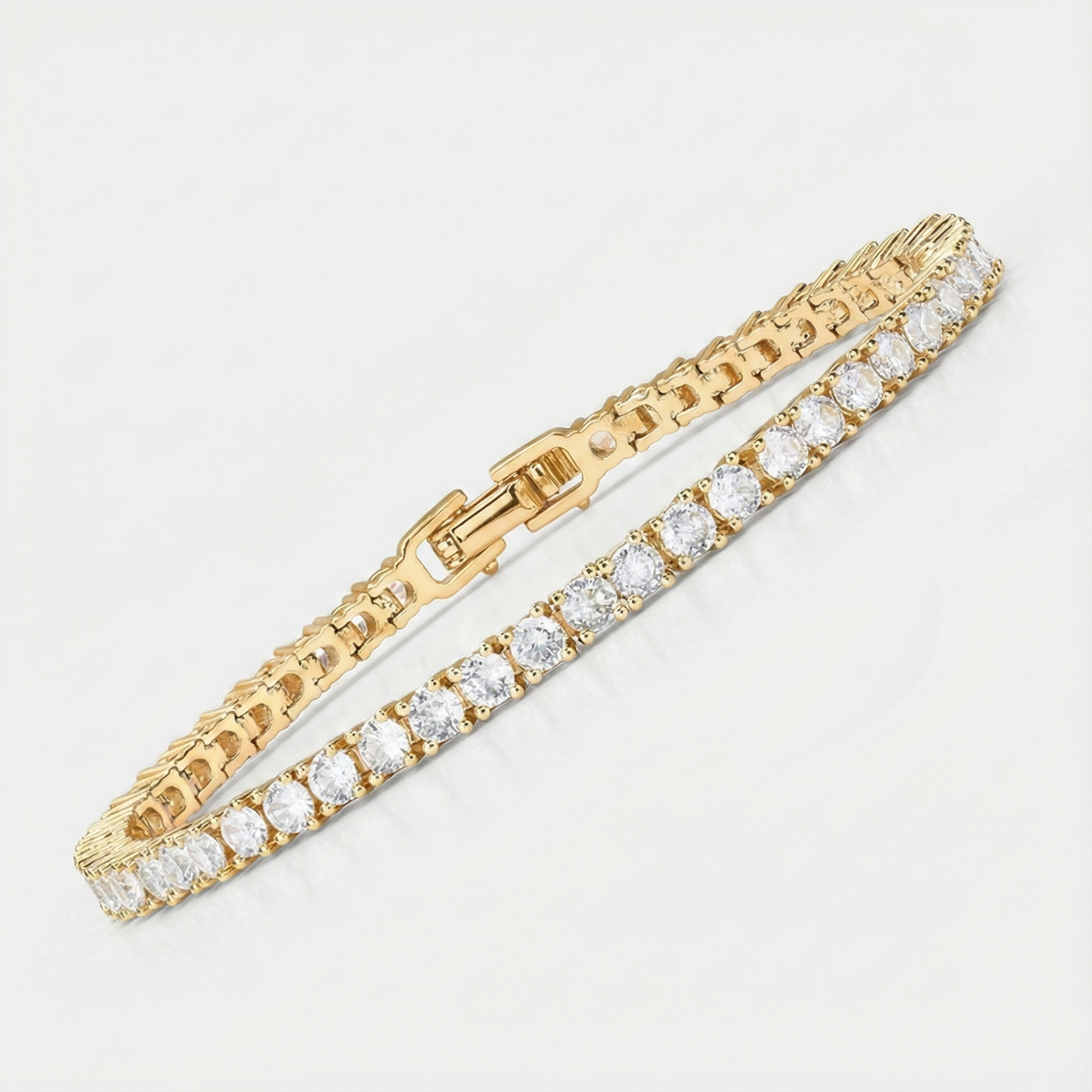 Braccialetti tennis in moissanite